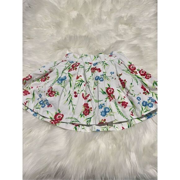 Janie and jack floral pique pleated skirt toddler 4T - Picture 1 of 6